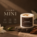 Mini Marble NOIRÉ Candle – Cedarwood & Floral | 100g Natural Marble Jar