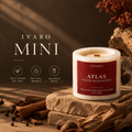Mini Marble ATLAS Candle – Woody Musk & Spice | 100g Natural Marble Jar